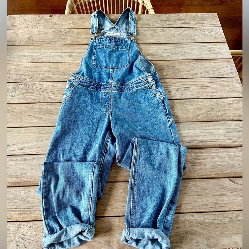 Women's Blue Denim Overalls